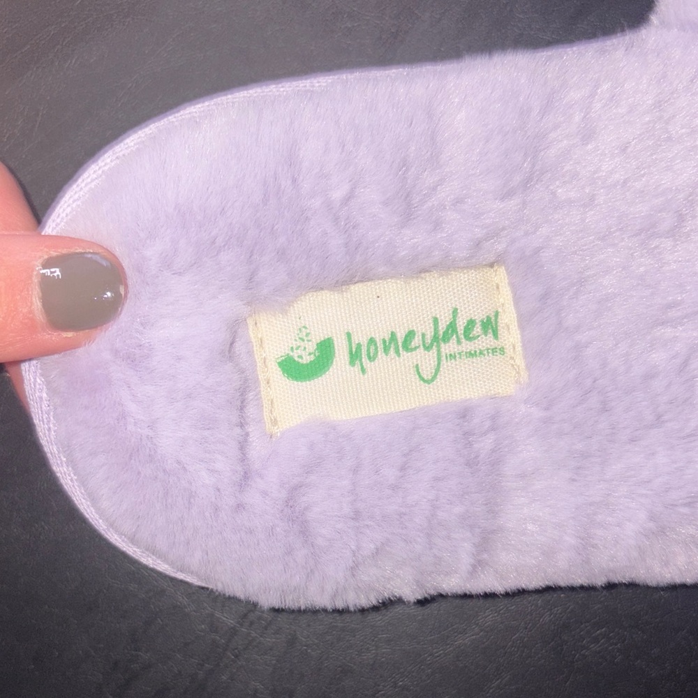 Honeydew Intimates Lavender Slippers - Picture 2 of 5